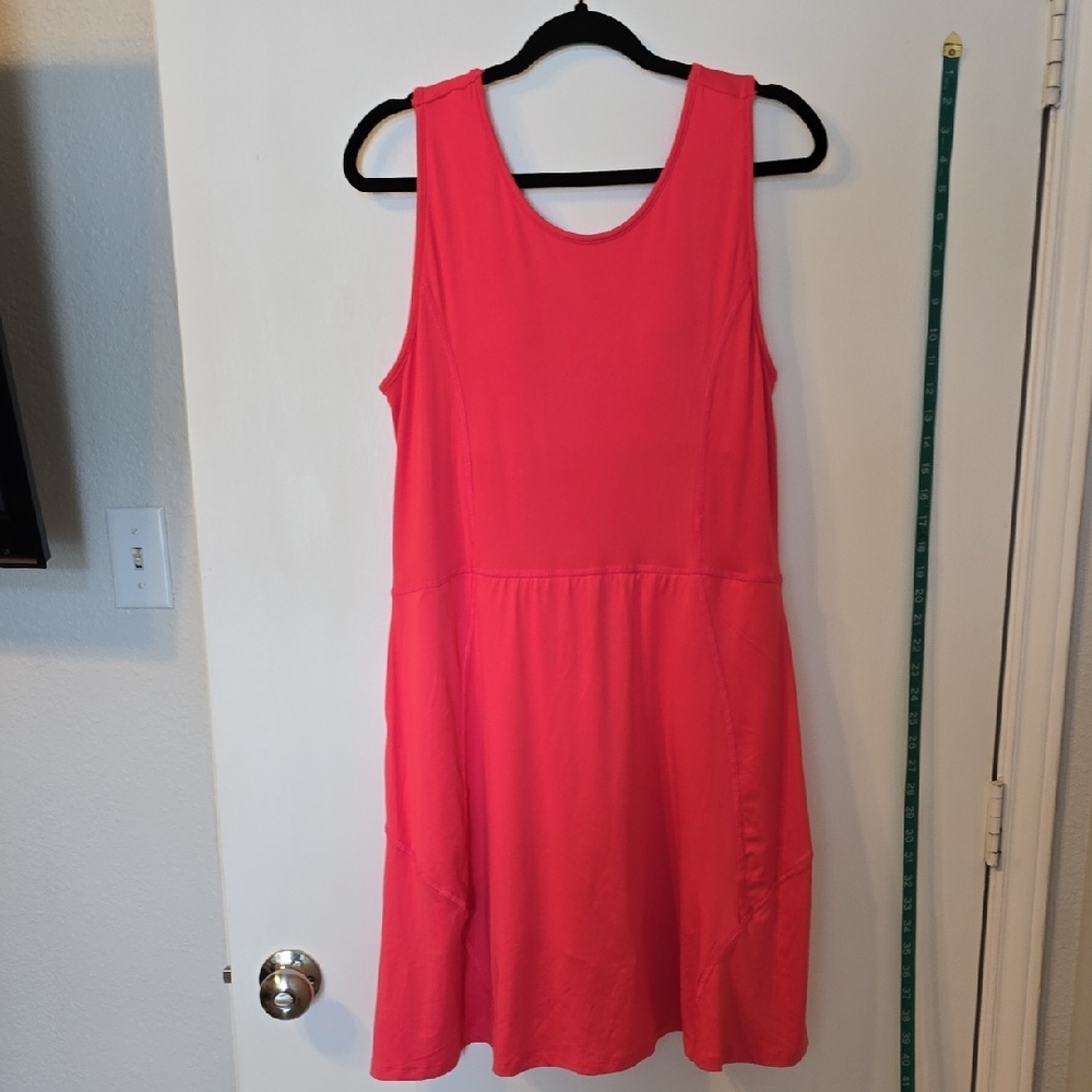ZELOS Women's Pink Sleeveless Dress
